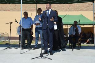 Janiczak Dávid, polgármester is szólt az egybegyűltekhez