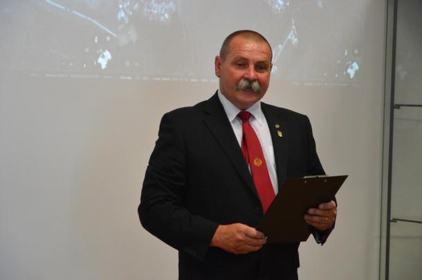 Szőke András, a Borsodi Bányászok Területi Tagozatának elnöke