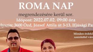 A Roma Nap plakátja.