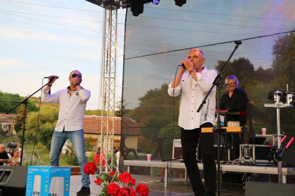 A Triász zenekar is koncertet adott az eseményen.