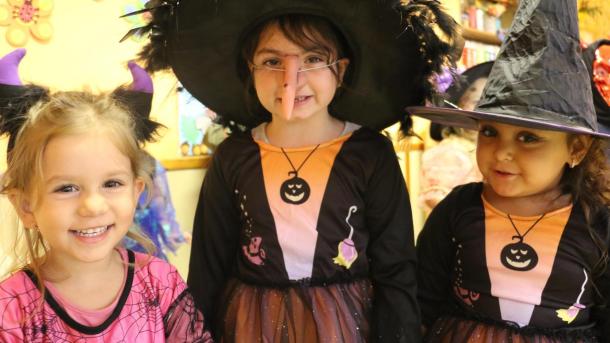 Halloween partyt tartottak az Ózdi Városi Óvodák Virág Úti Tagóvodájában.