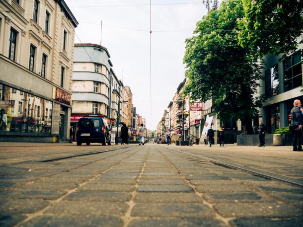 Chorzówi utcakép.