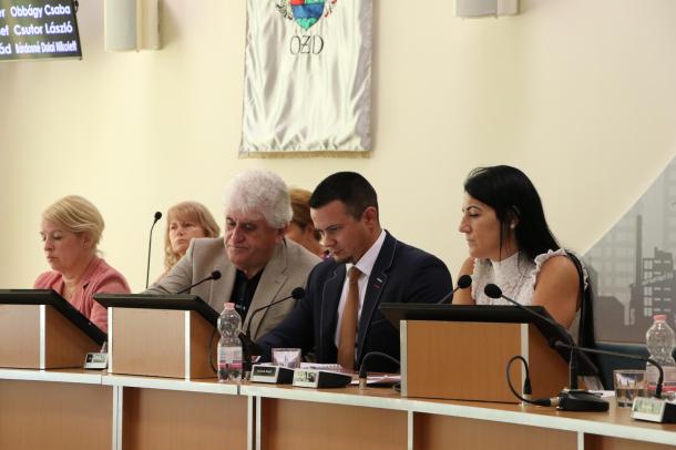 Dr. Sztronga Eszter, Dr. Almási Csaba, Janiczak Dávid és Zsuponyó Anett.