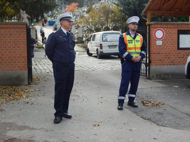 Rajhóczki Péter közlekedésrendészeti osztályvezető is kilátogatott a helyszínre.