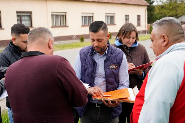 Váradi József önkormányzati képviselő Sajóvárkonyon.