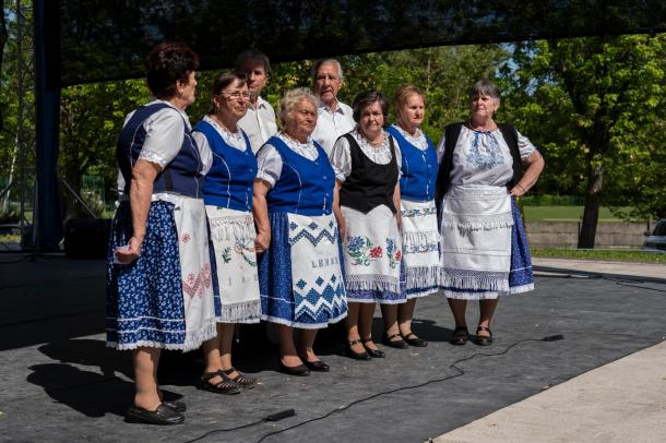 Az Ózdi Szívbetegek Klubja tánccsoportja.