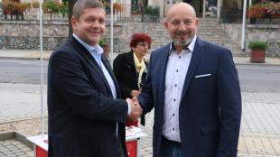 Az ellenzéki előválasztás miatt látogatott városunkba Tóth Bertalan a Magyar Szocialista Párt társelnöke.