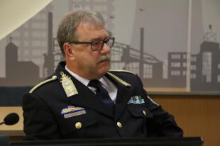 dr. Kiss Attila a Borsod-Abaúj-Zemplén Megyei Rendőr-főkapitányság rendőrfőkapitánya is szólt a megjelentekhez.
