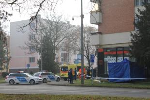 Tragikus haláleset történt a Bolyki főúti toronyháznál ma délelőtt. Helyszínen szerzett információink szerint egy idős nő zuhant ki az épület nyolcadik emeletének ablakából eddig ismeretlen körülmények között.