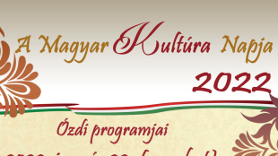 A Magyar Kultúra Napja 2022-es plakátja