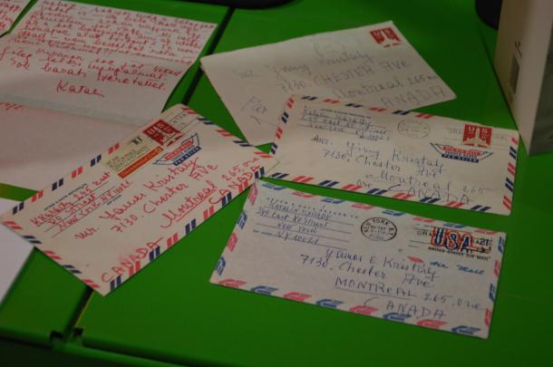 A művésznő által írt levelek, aki közel negyven évet élt emigrációban.