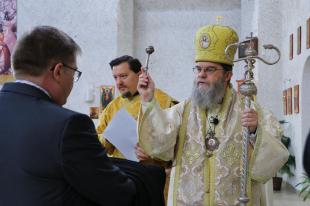 Az egyházközség kántorát, Szilágyi Istvánt szentelték fel a felolvasói-éneklői rendbe.