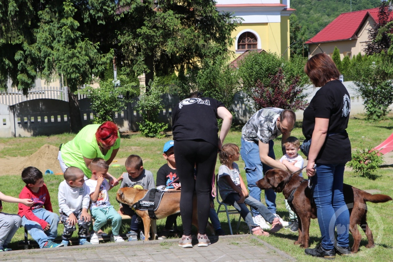 A bemutató után jött a simogatás.