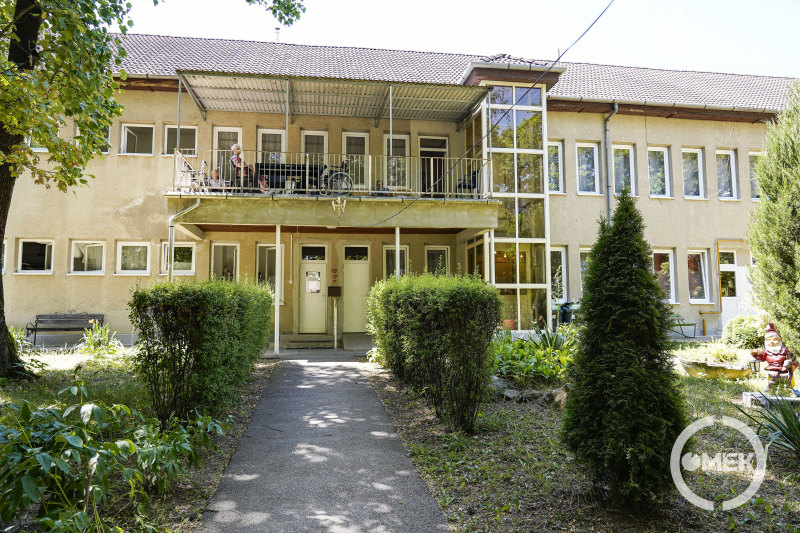 A Szent István úti idősotthon.