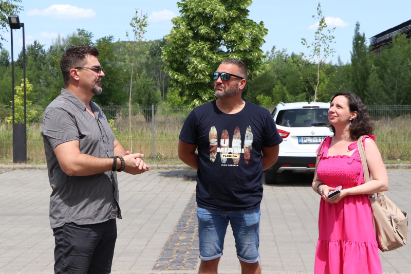 Farkas Péter Barnabás múzeumi ágazatvezető mutatja be a Kohász teret.