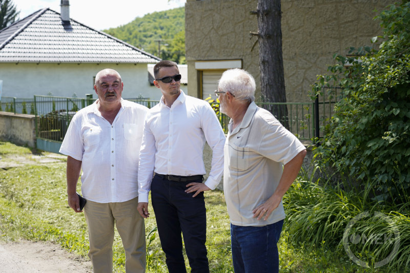 Janiczak Dávid, Csák Árpád és Dubovinszky László.