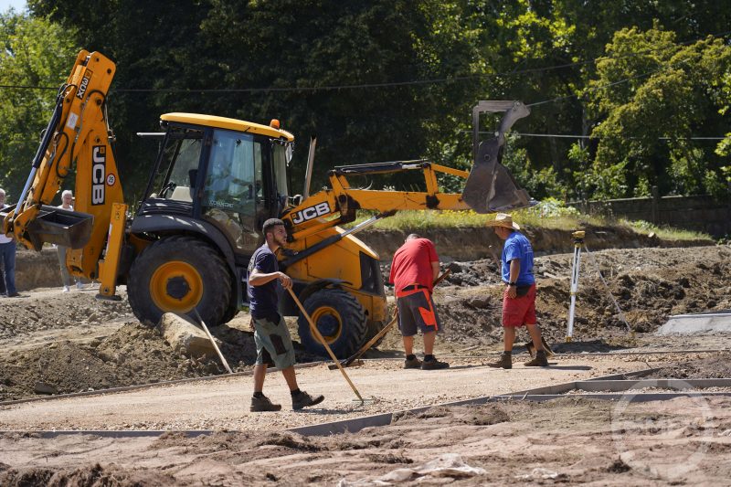Készül az extrém sportpálya.