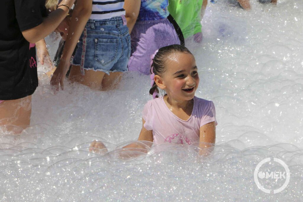 A gyerekek jól szórakoztak.