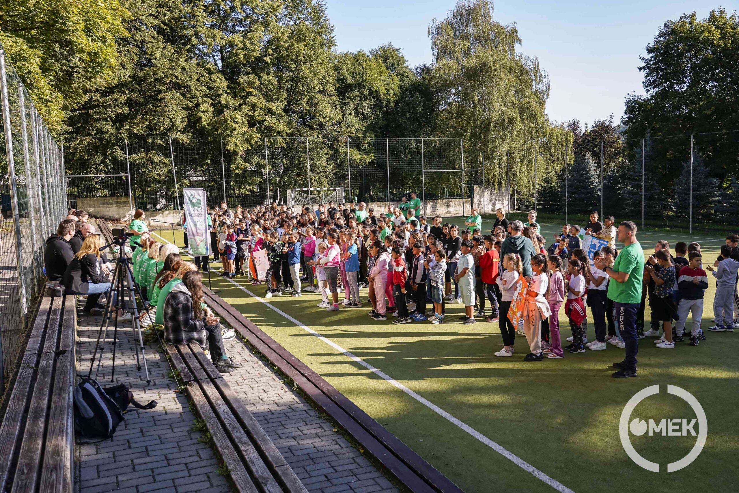 A II. János Pál iskolában sportnapot szerveztek ma délelőtt.