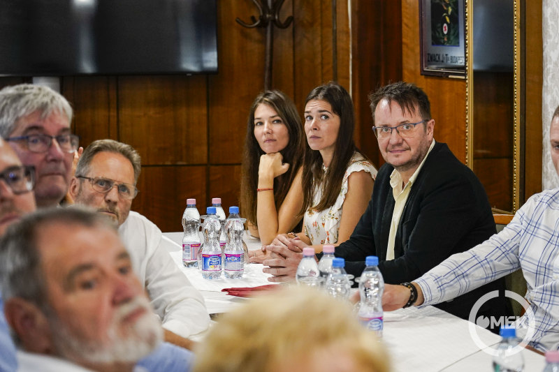 A rendezvény vendégei.