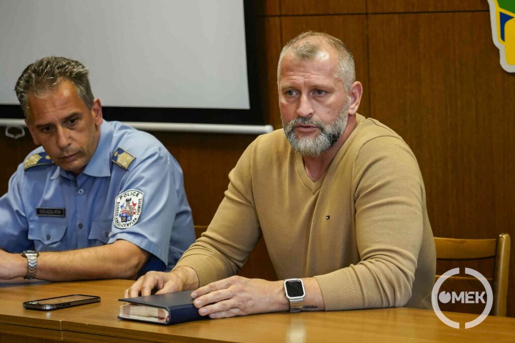 Soós Attila kapitányságvezető