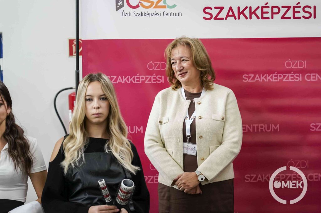 Dr. Magyar Zita a Nemzeti Szakképzési és Felnőttképzési Hivatal elnöke is részt vett a rendezvényen.
