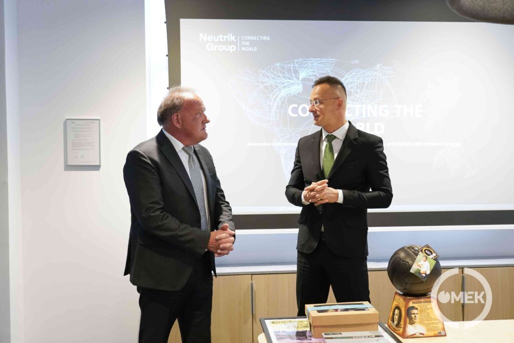 Dr. Urs Sprenger és Szijjártó Péter.