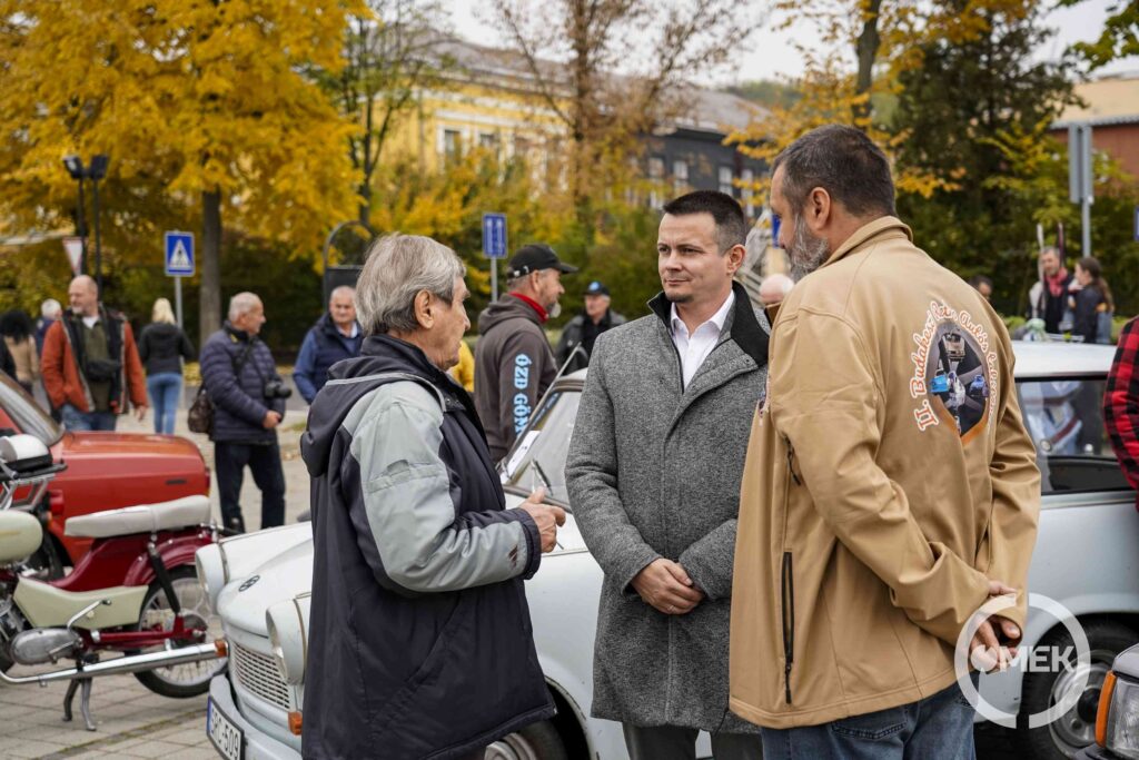 Janiczak Dávid polgármester és a szervezők.