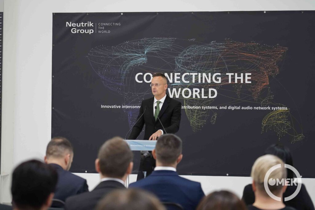 Szijjártó Péter külgazdasági és külügyminiszter.