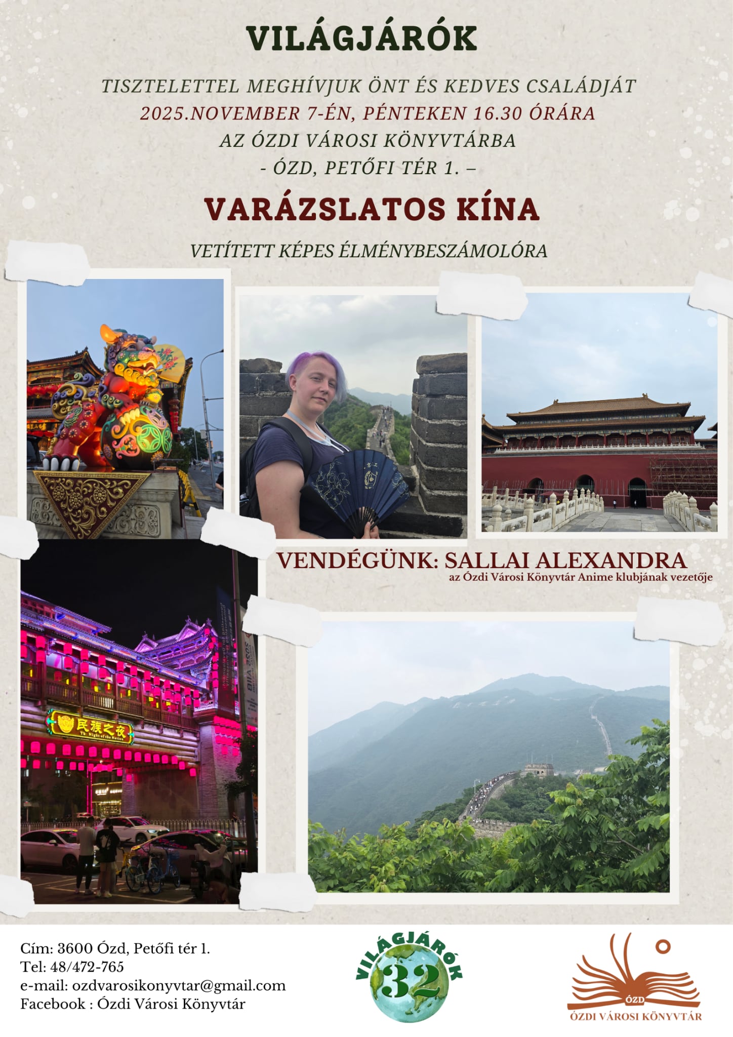 Az esemény plakátja.