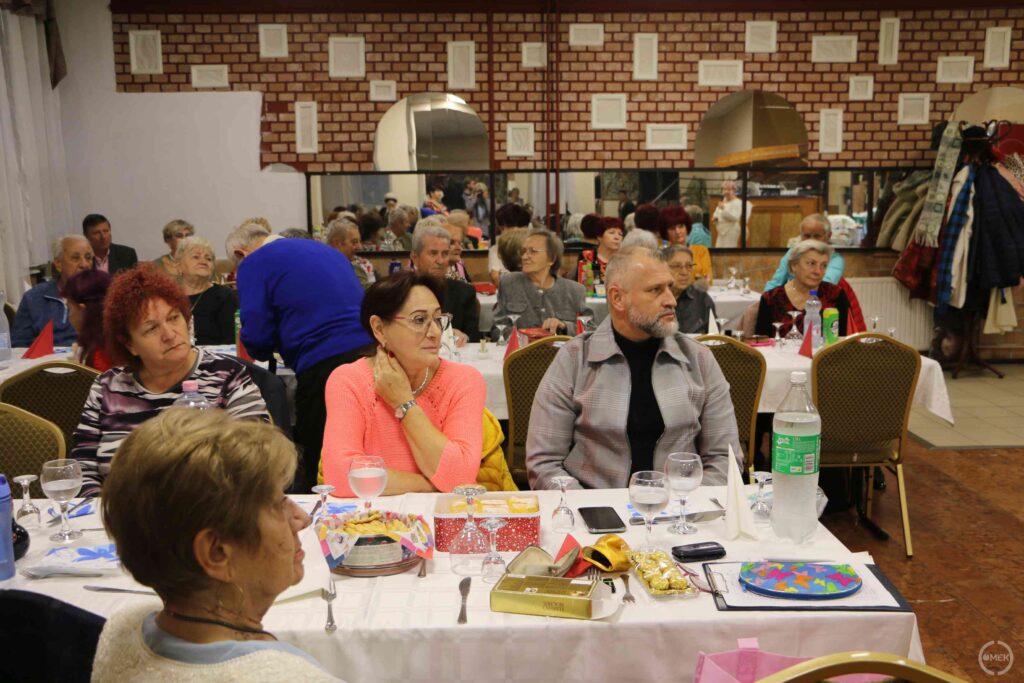 A rendezvényen résztvevők.