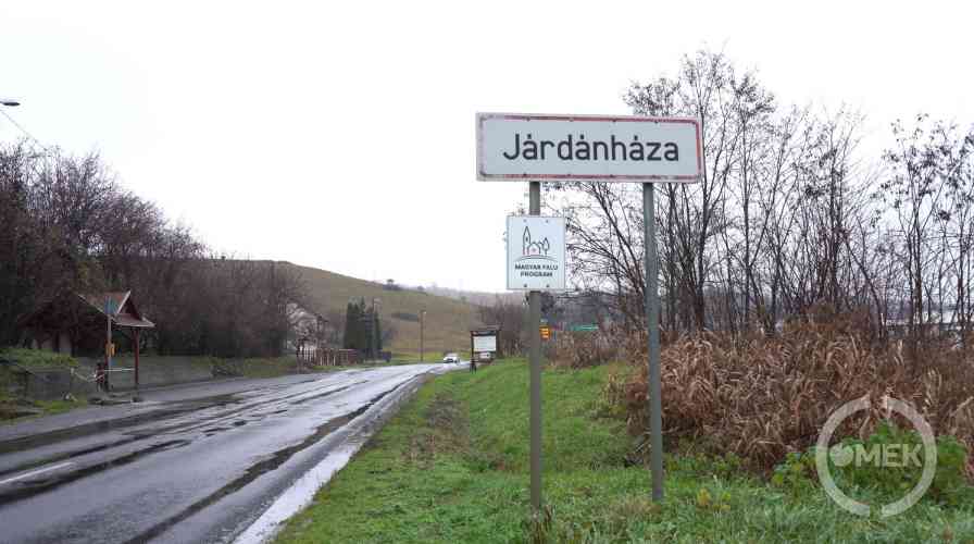 Járdánháza tábla.