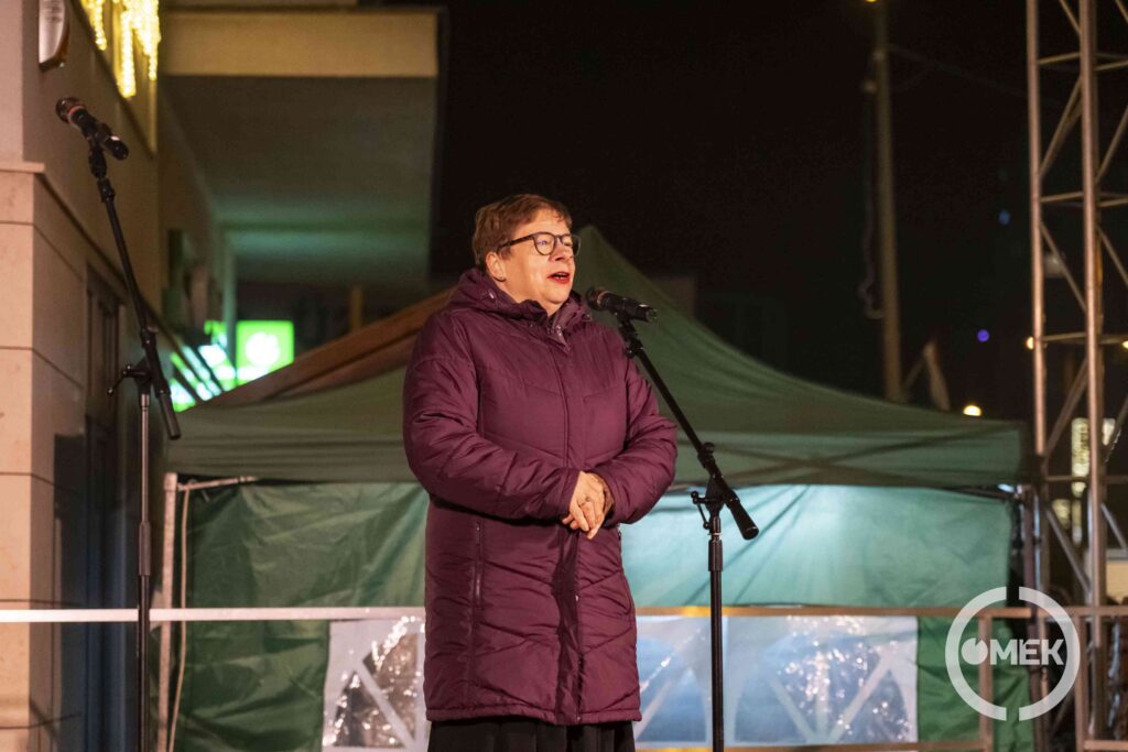 Tóth Melinda Anna evangélikus lelkész mondott beszédet.