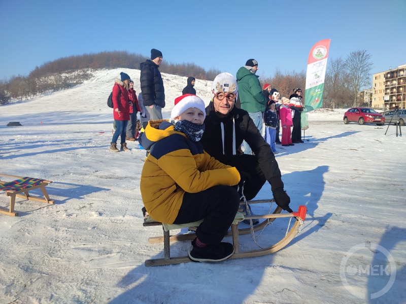 Egy apuka és a fia.