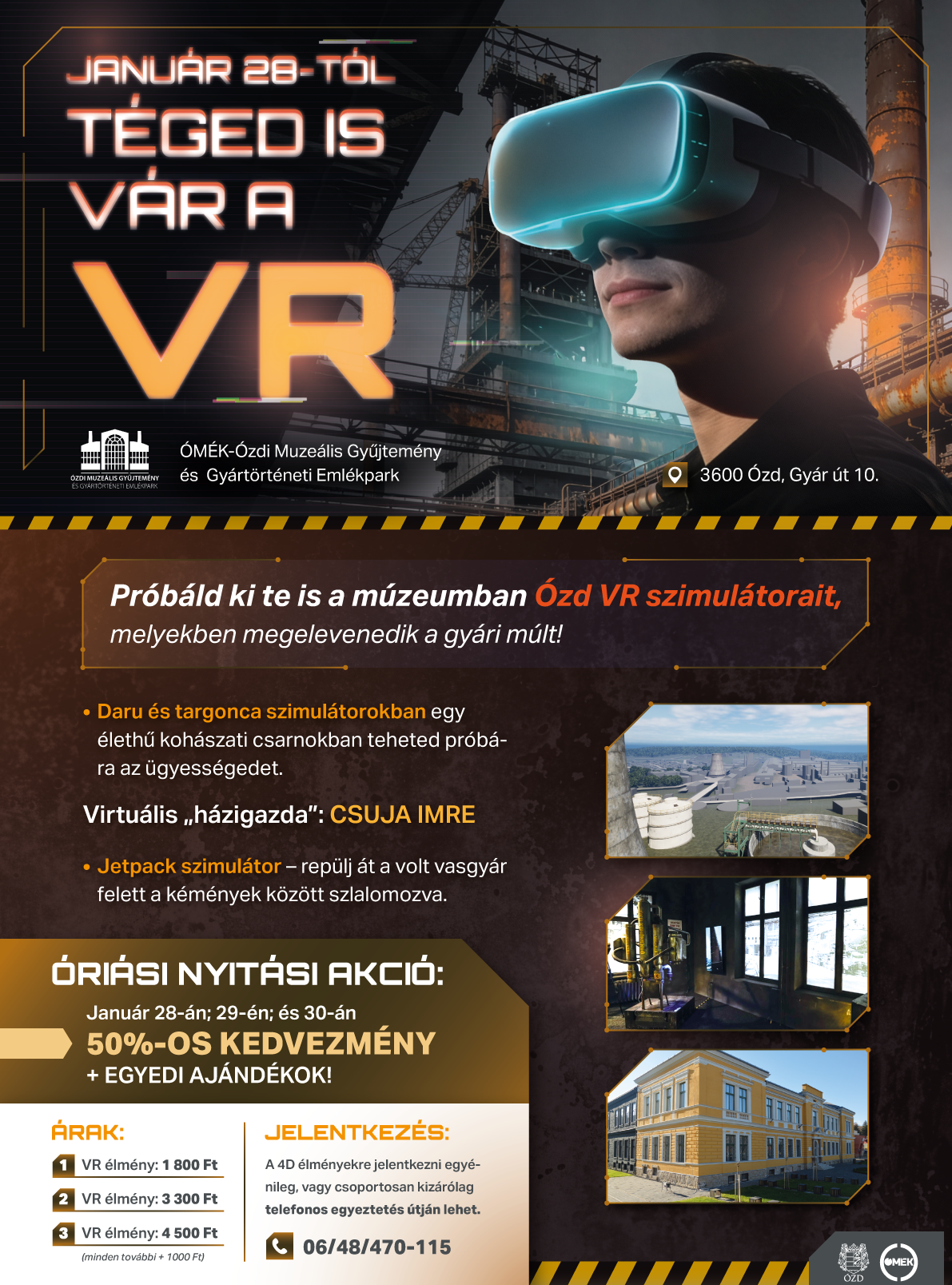 Téged is vár a VR.