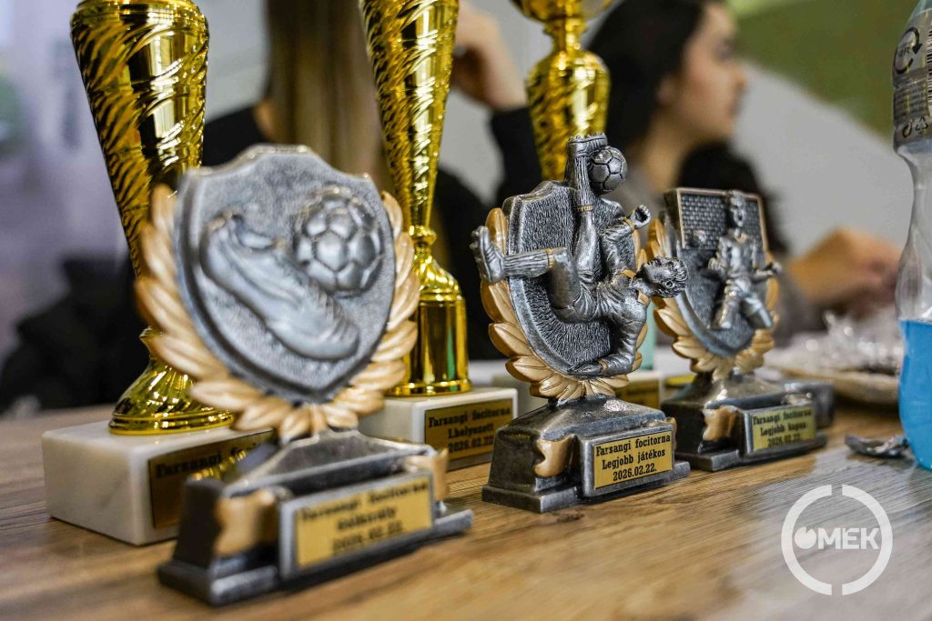 A torna végén a helyezettek megkapták a díjakat.