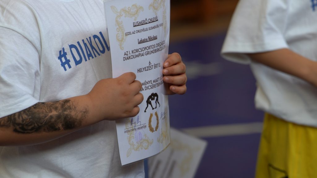 Minden sportoló igazgatói dícséretet kapott.