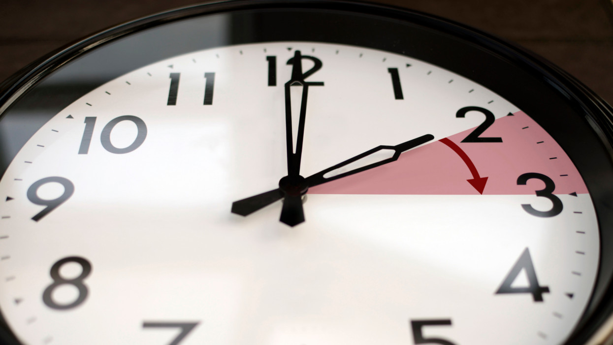 Vasárnap óráinkat hajnali kettőről három órára kell állítanunk.