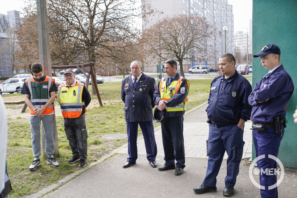 Az átadáson többen is megjelentek a társszervek képviseletében.
