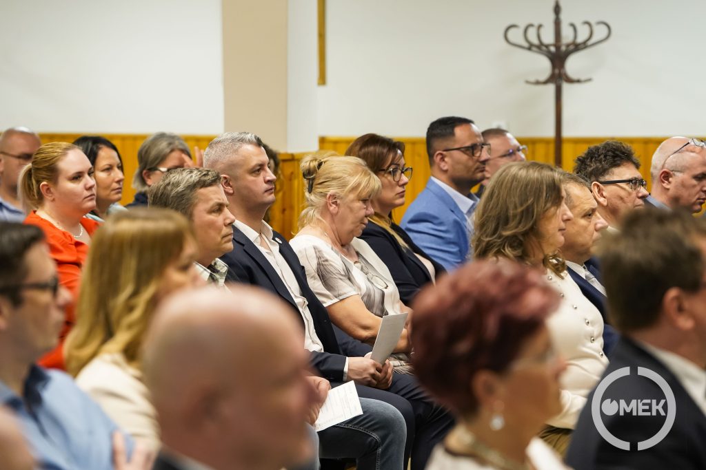 Résztvevők az előadáson.