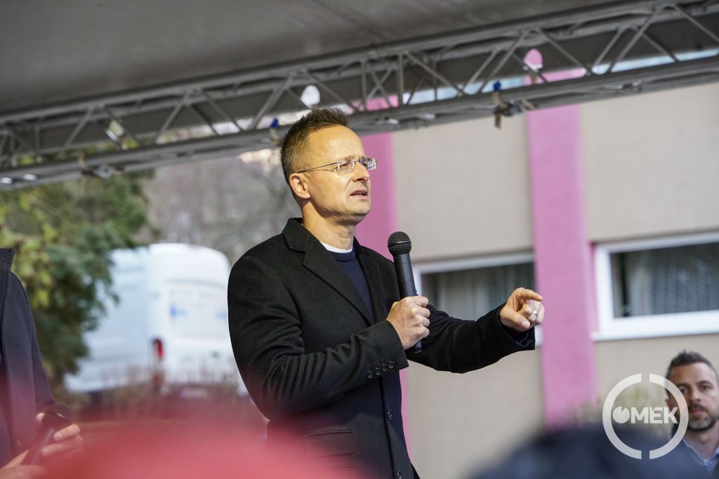 Szijjártó Péter külgazdasági és külügyminiszter.