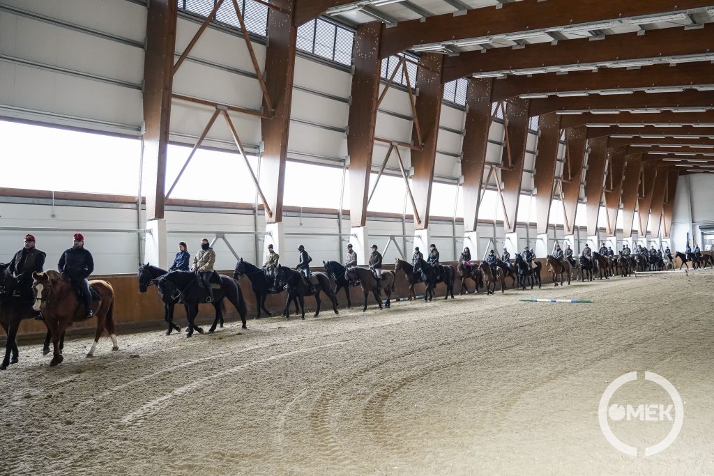 Tavaszi lovassági kiképzést tartottak Szilvásváradon.