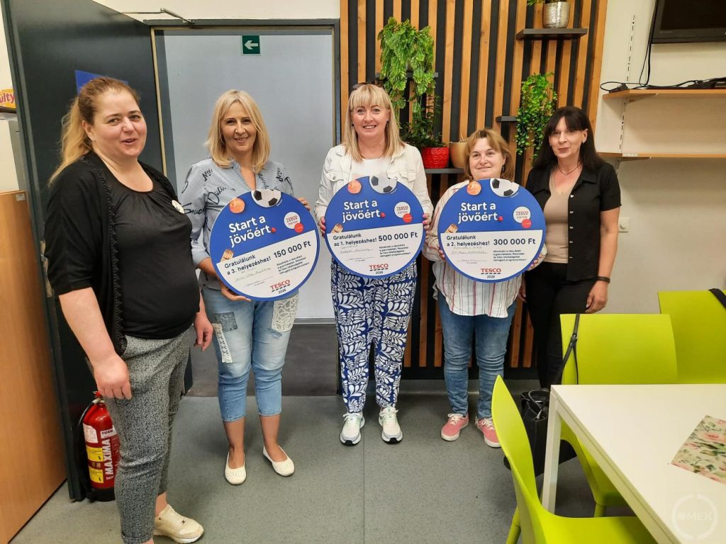 A Start a jövőért program ózdi nyertesei.