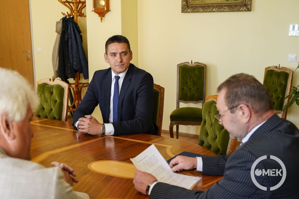 A Városházán fogadták a térség országgyűlési képviselőjét.