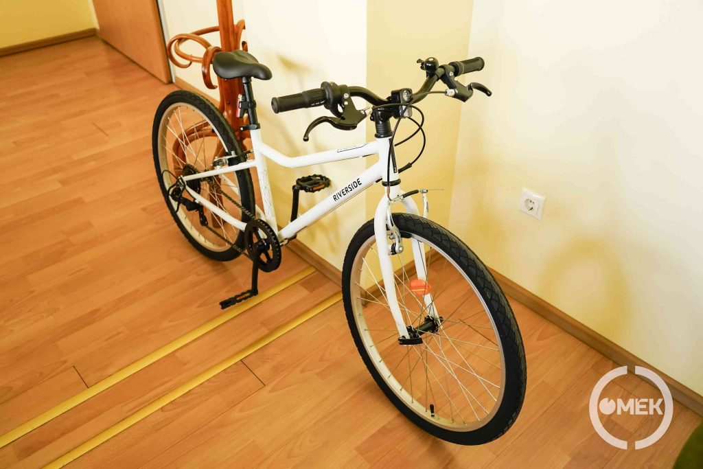 A bicikli, amit Bella nyert.