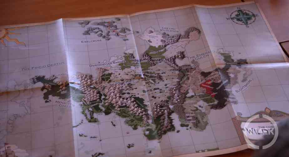 A játék térképe.