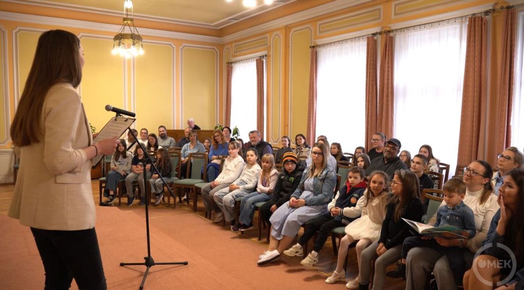 A rajzpályázat eredményhirdetése.