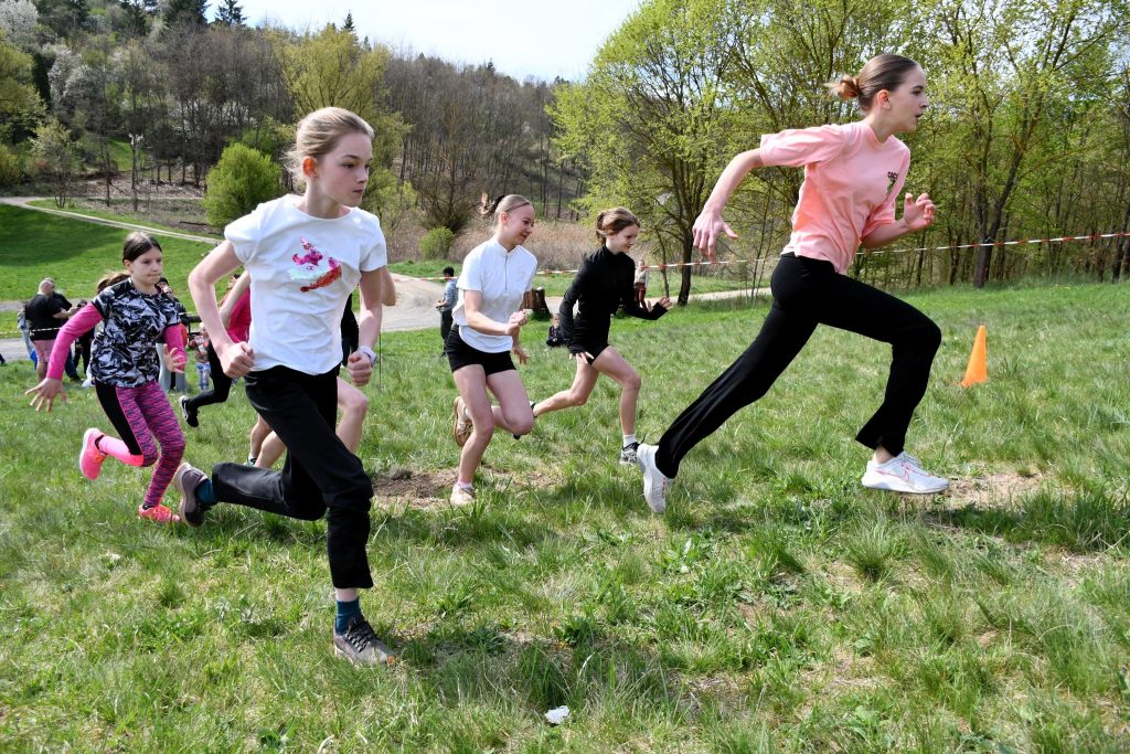 Az első rajtok egyike.