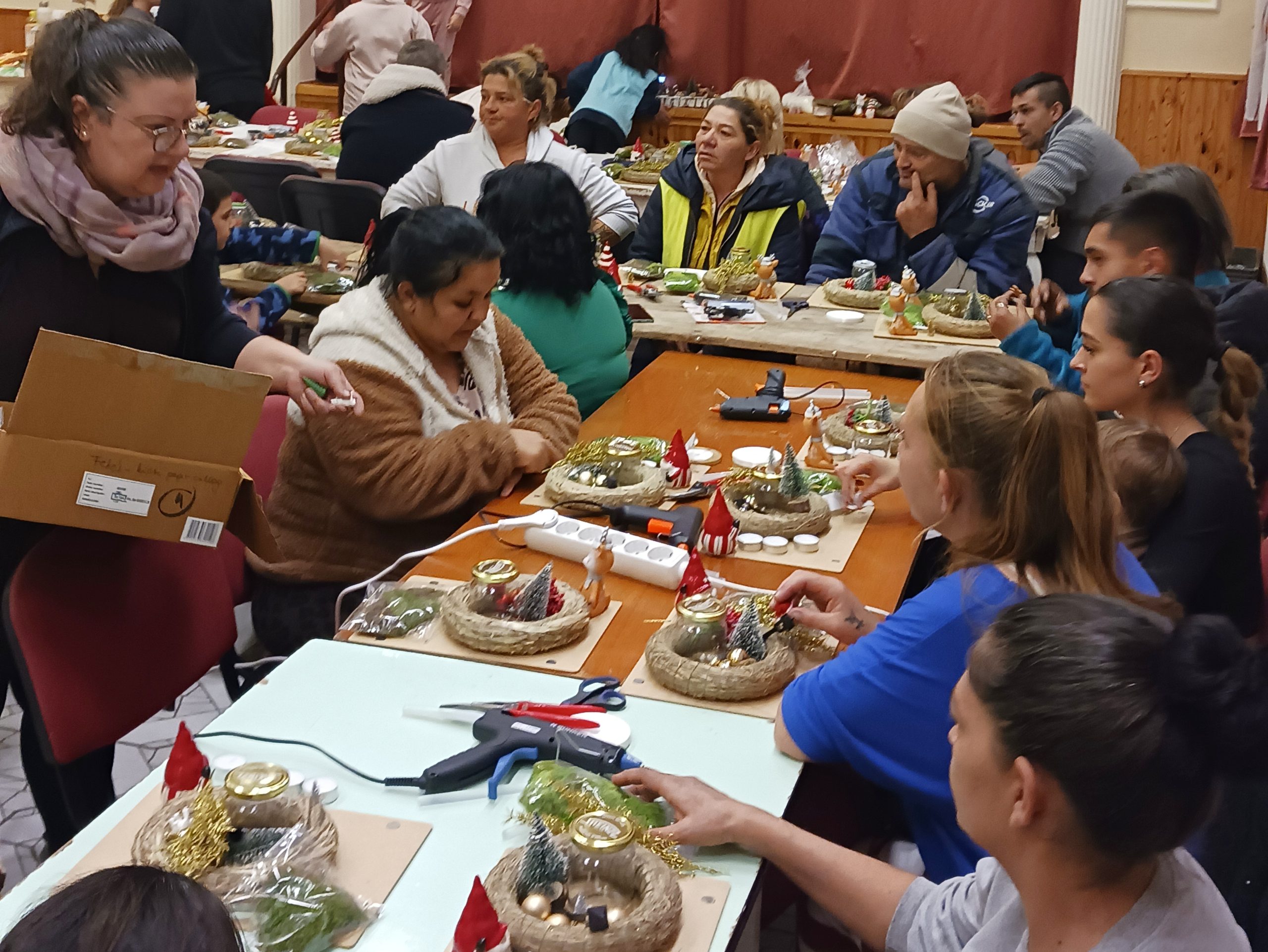 Domaházán egy valódi alkotóműhely jött létre.