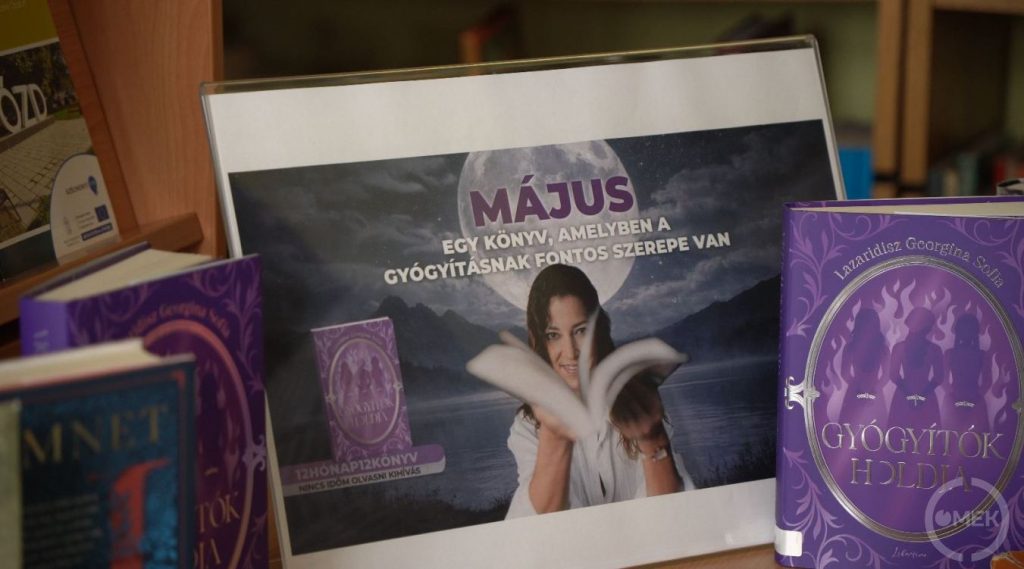 A Könyvklub májusi témája.